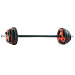 Skvstångsset Gymstick Vinyl Grip Pump Set 20 kg